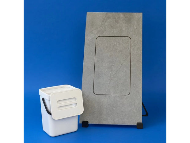 Integrated Under-Tile Waste Bin EasyToTile