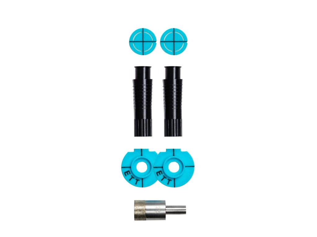 Wbudowane Wieszak na Ręczniki EasyToTile (2–6 szt.) – Montaż dopiero po ułożeniu płytek