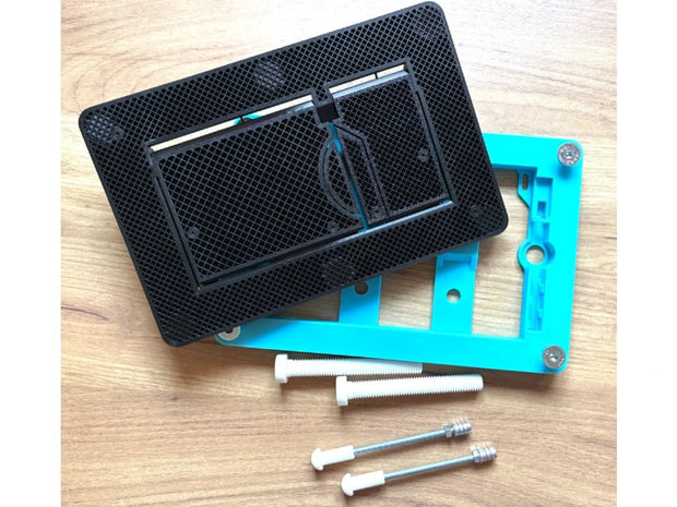 Pełny Zestaw Ukrytego Przycisku Spłukiwania WC EasyToTile – Geberit Sigma Okrągły Brzeg (3-w-1 Wycięcie)