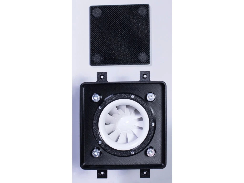 Ukryty System Wentylatora EasyToTile Zestaw Kompletny 100 mm (z wentylatorem)