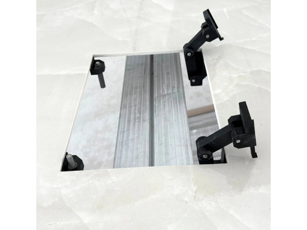 Magnetic Inspection Door System EasyToTile for Arched Corner R10 (Radius R10)