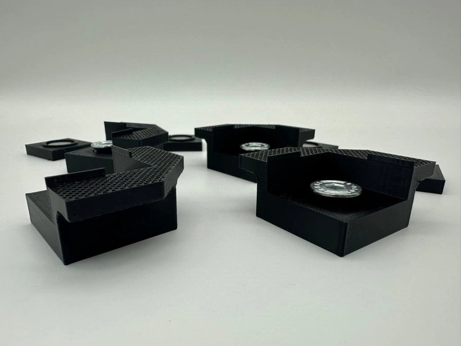 Magnetic Inspection Door System EasyToTile for Straight Corner