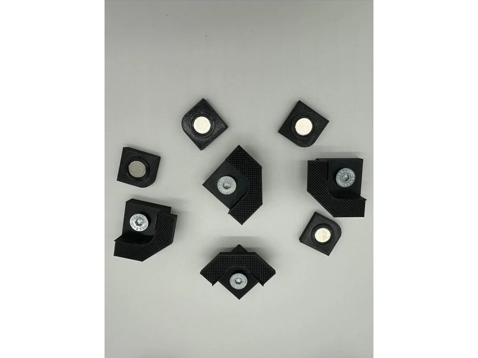 Magnetic Inspection Door System EasyToTile for Straight Corner