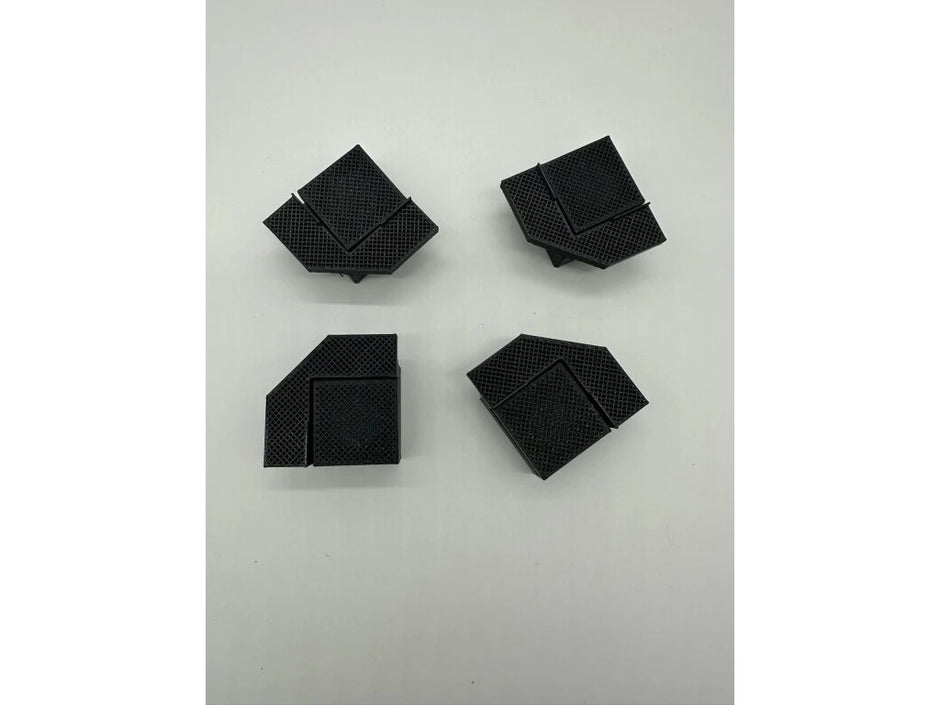 Magnetic Inspection Door System EasyToTile for Straight Corner