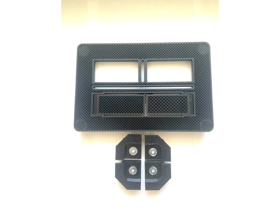 Скрытая панель смыва унитаза EasyToTile – Geberit Sigma SIDE (с монтажным шаблоном)