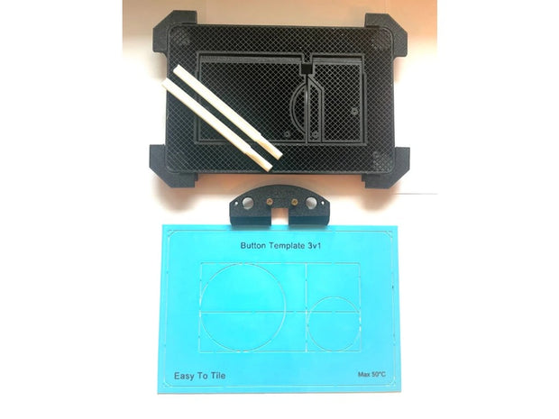 Встроенная магнитная панель смыва для унитаза EasyToTile – Geberit Sigma (вырез 3-в-1)