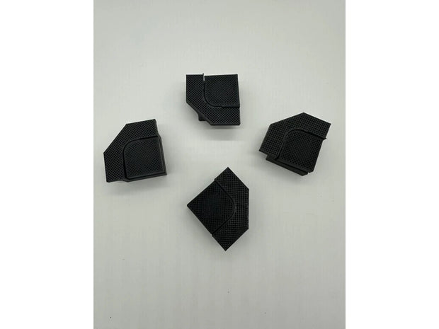 Magnetic Inspection Door System EasyToTile for Arched Corner