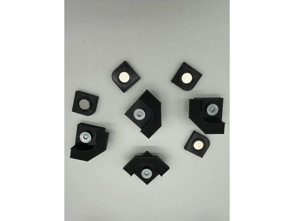 Magnetic Inspection Door System EasyToTile for Arched Corner