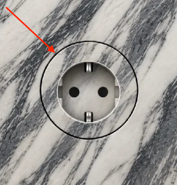 Deimantinė pjovimo karūna 90 mm kištukinio lizdo išorei, WC mygtukui
